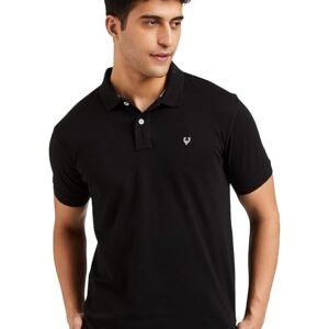 allen-solly-mens-polo-t-shirt-comfortable-rich-cotton-blend-band-collar-regular-fit-stylish-premium-all-day-wear