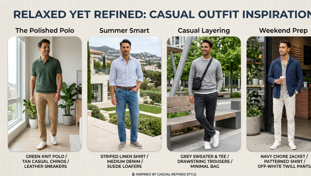 casual outfits for men