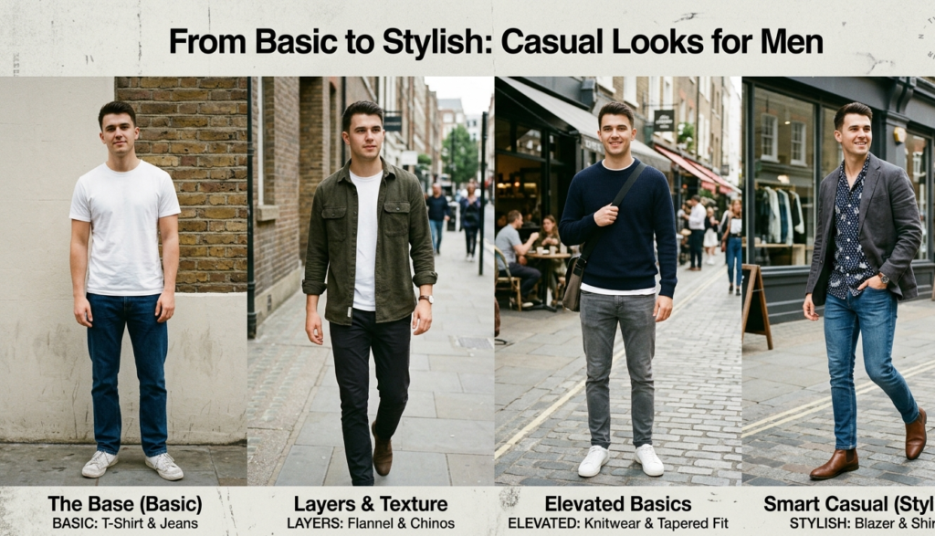 casual outfits for men